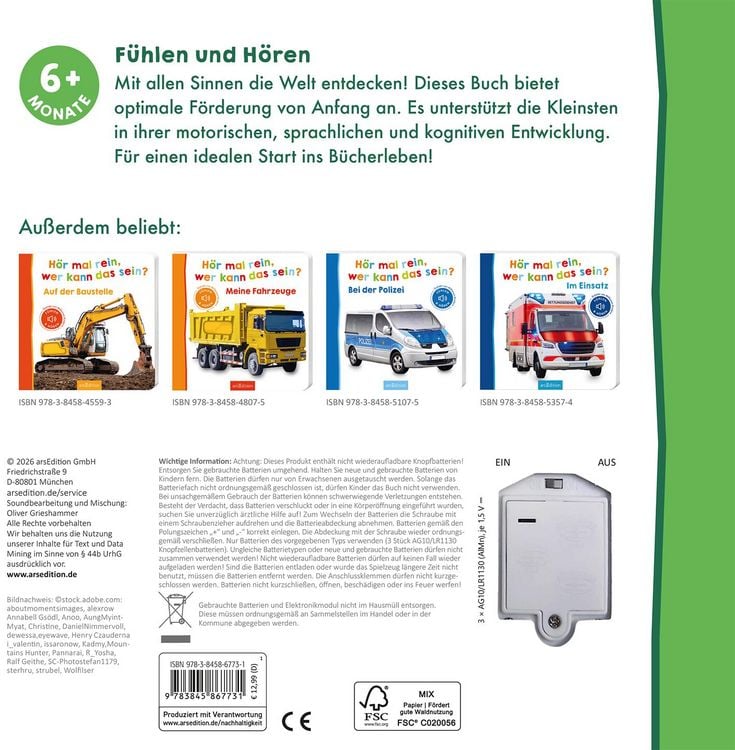 Produktbild: H&ouml;r mal rein, wer kann das sein? Bagger bei der Arbeit