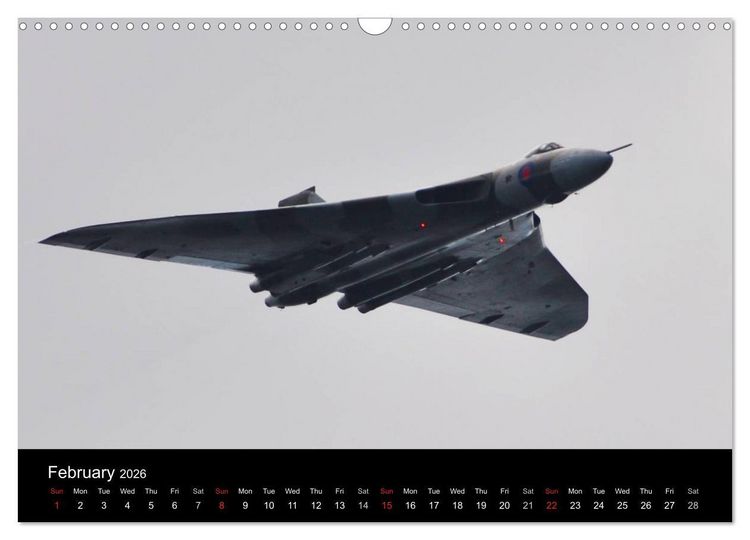 Produktbild: Military Aircraft (Wall Calendar 2026 DIN A3 landscape), CALVENDO 12 Month Wall Calendar