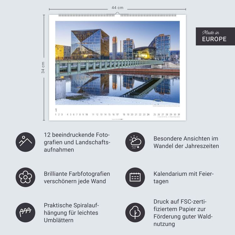 Produktbild: Deutschland Kalender 2027 - Germany