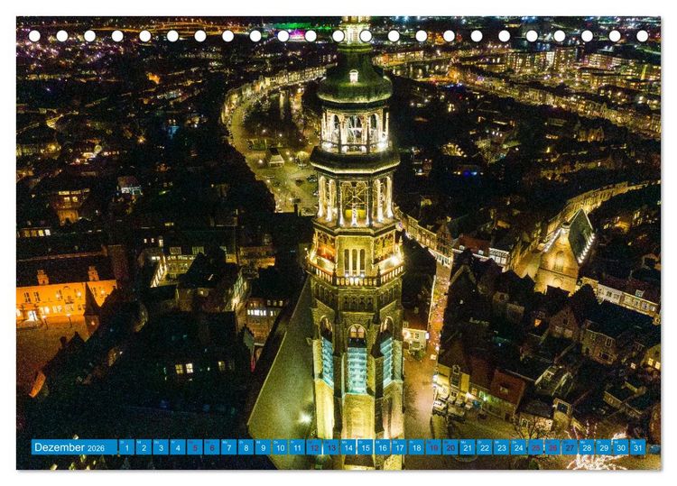 Produktbild: Ein Blick auf Middelburg in Zeeland (Tischkalender 2026 DIN A5 quer), CALVENDO Monatskalender
