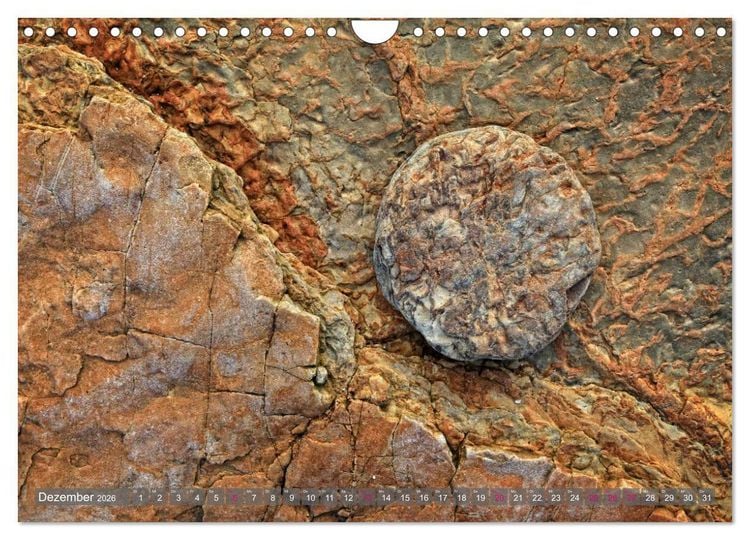 Produktbild: Steinreich (Wandkalender 2026 DIN A4 quer), CALVENDO Monatskalender