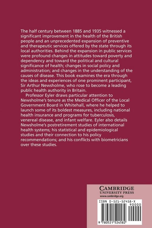 Produktbild: Sir Arthur Newsholme and State Medicine, 1885 1935