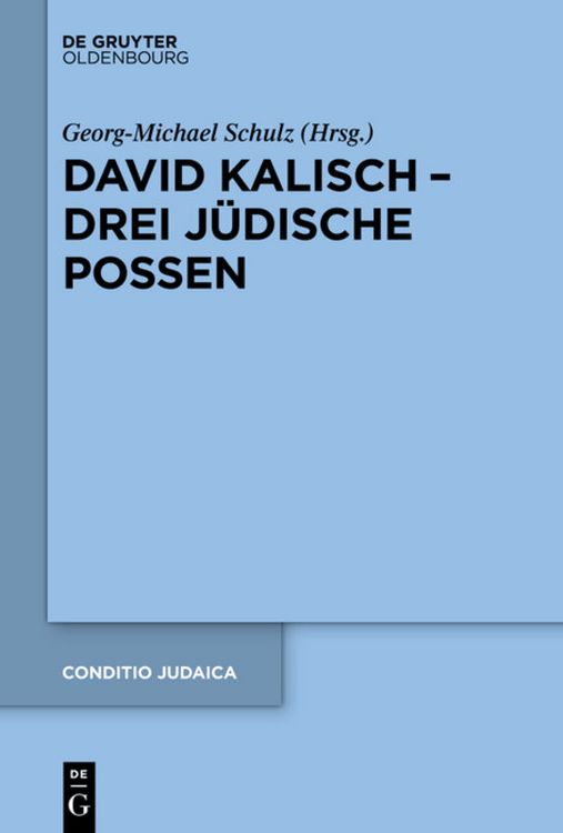 Produktbild: David Kalisch &ndash; drei j&uuml;dische Possen