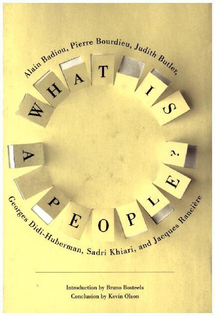 Produktbild: Badiou, A: What Is a People?
