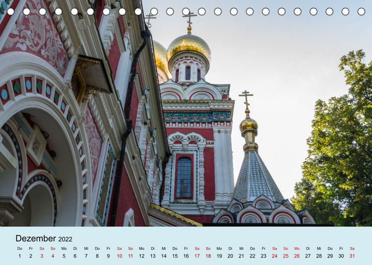 Produktbild: Unbekanntes Bulgarien (Tischkalender 2022 DIN A5 quer)