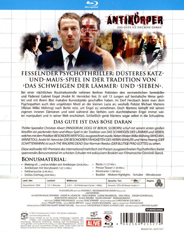 Produktbild: Antik&ouml;rper - Das Gute ist das B&ouml;se daran (Filmjuwelen)