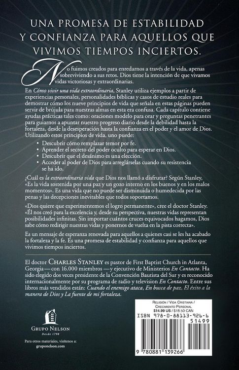 Produktbild: La Como Vivir una Vida Extraordinaria = Living the Extraordinary Life = Living the Extraordinary Life