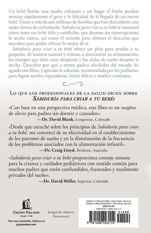 Produktbild: The Sabidur&iquest;&iquest;a Para Criar a Tu Beb&iquest;&iquest;