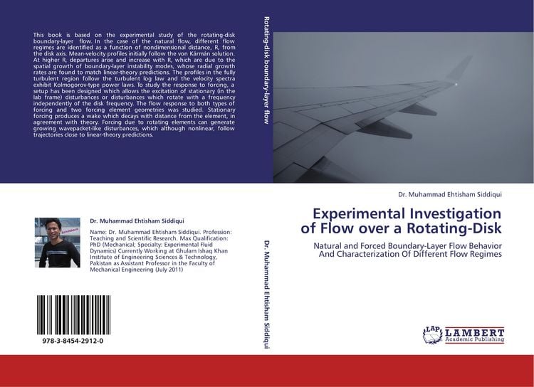 Produktbild: Experimental Investigation of Flow over a Rotating-Disk