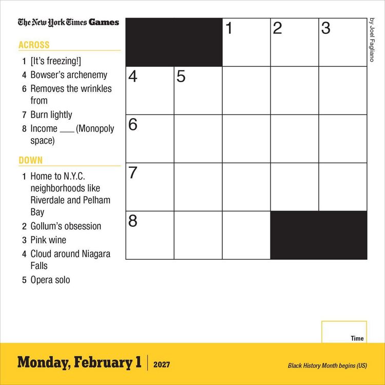 Produktbild: The New York Times Mini Crossword Page-A-Day&reg; Calendar 2027