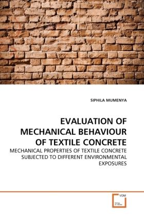Produktbild: MUMENYA, S: EVALUATION OF MECHANICAL BEHAVIOUR OF TEXTILE CO