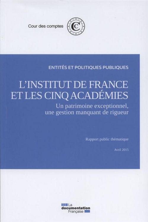 Produktbild: L'Institut de France et les Cinq Academies