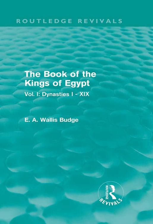 Produktbild: The Book of the Kings of Egypt (Routledge Revivals)