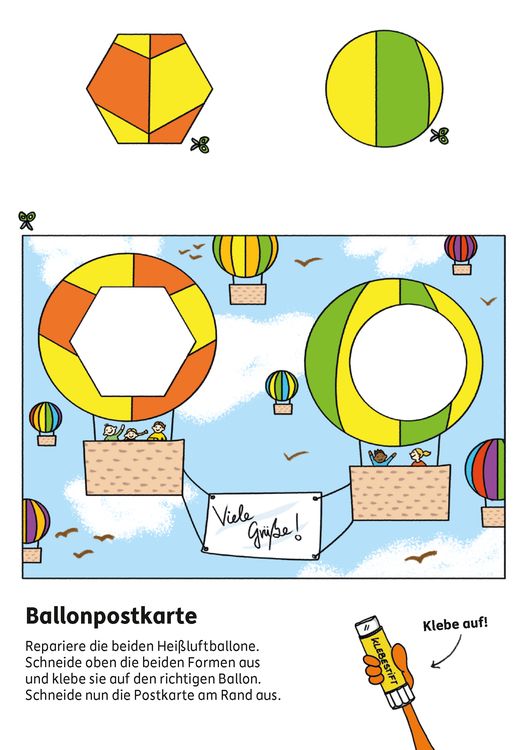 Kindergartenblock ab 4 Jahre - Schneiden, kleben, basteln