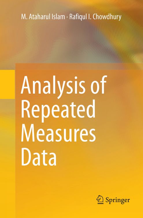 Produktbild: Analysis of Repeated Measures Data