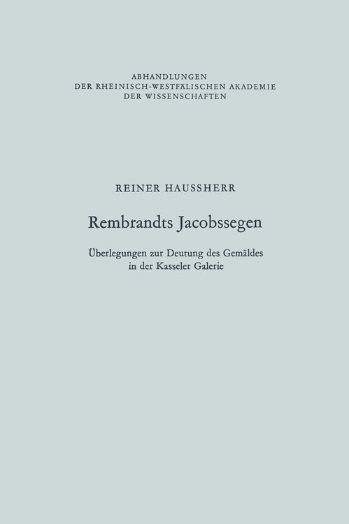 Produktbild: Rembrandts Jacobssegen