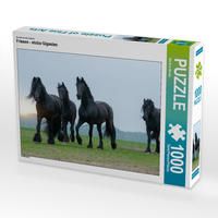 Produktbild: CALVENDO Puzzle Ein Motiv aus dem Kalender Friesen - stolze Giganten | 1000 Teile Lege-Gr&ouml;&szlig;e 64x48cm Foto-Puzzle f&uuml;r gl&uuml;ckliche Stunden