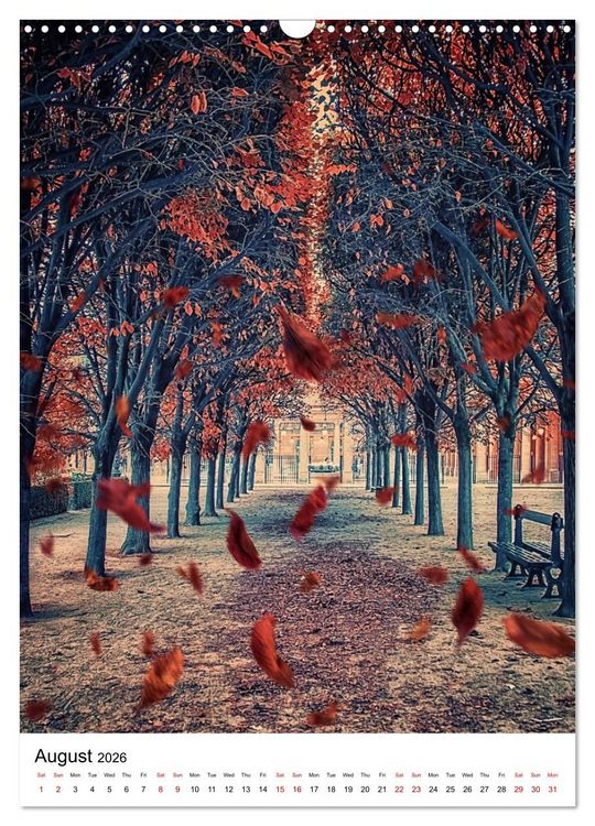 Produktbild: Wonders of Paris (Wall Calendar 2026 DIN A3 portrait), CALVENDO 12 Month Wall Calendar
