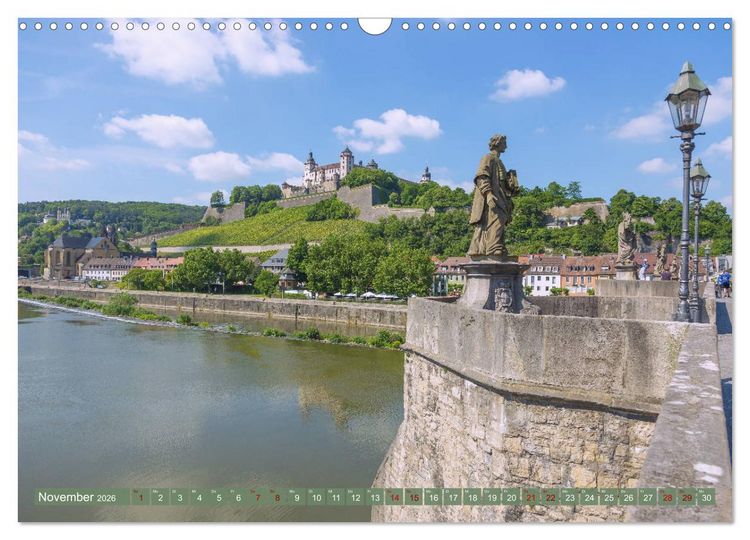 Produktbild: Romantisches Mainfranken (Wandkalender 2026 DIN A3 quer), CALVENDO Monatskalender