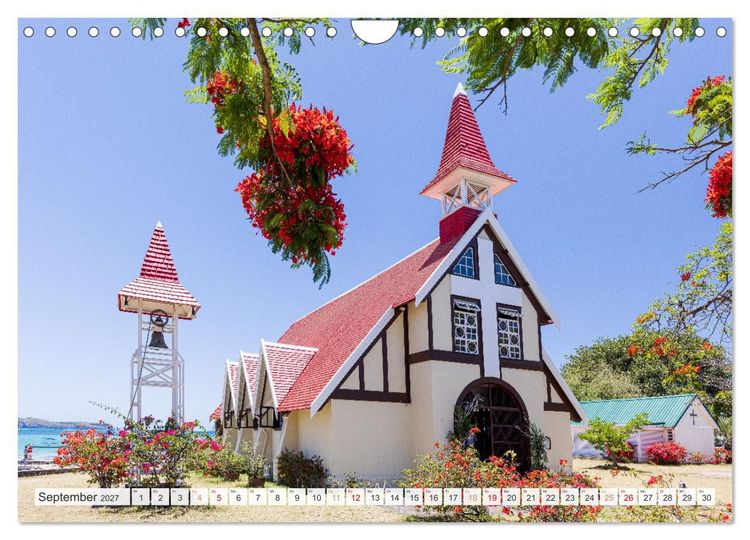 Produktbild: Trauminseln der Welt - Mauritius (Wandkalender 2027 DIN A4 quer), CALVENDO Monatskalender