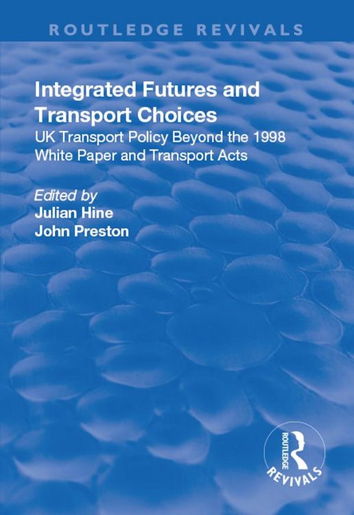Produktbild: Integrated Futures and Transport Choices