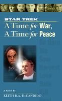 Produktbild: A Star Trek: The Next Generation: Time #9: A Time for War, A Time for Peace