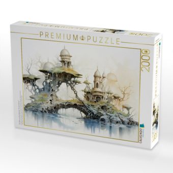 Produktbild: CALVENDO Puzzle Ein Motiv aus dem Kalender "Kuriose H&auml;user" | 2000 Teile Lege-Gr&ouml;&szlig;e 90x67cm Foto-Puzzle f&uuml;r gl&uuml;ckliche Stunden