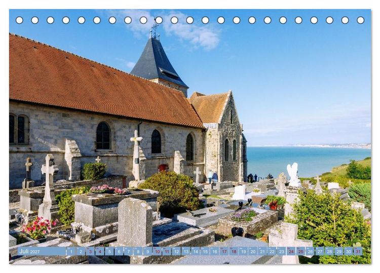Produktbild: Normandie. Poesie in Frankreichs Norden (Tischkalender 2027 DIN A5 quer), CALVENDO Monatskalender