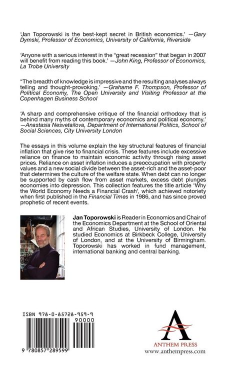 Produktbild: Why the World Economy Needs a Financial Crash and Other Critical Essays on Finance and Financial Economics