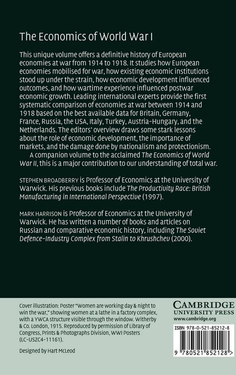 Produktbild: The Economics of World War I