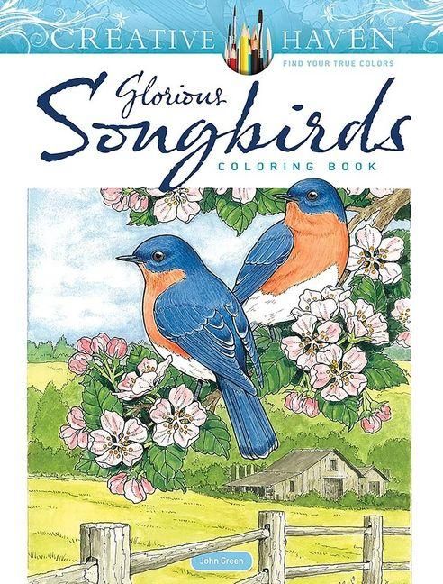 Produktbild: Creative Haven Glorious Songbirds Coloring Book