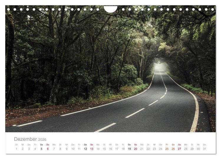 Produktbild: La Gomera &ndash; Die gr&uuml;ne Perle der Kanaren. (Wandkalender 2026 DIN A4 quer), CALVENDO Monatskalender