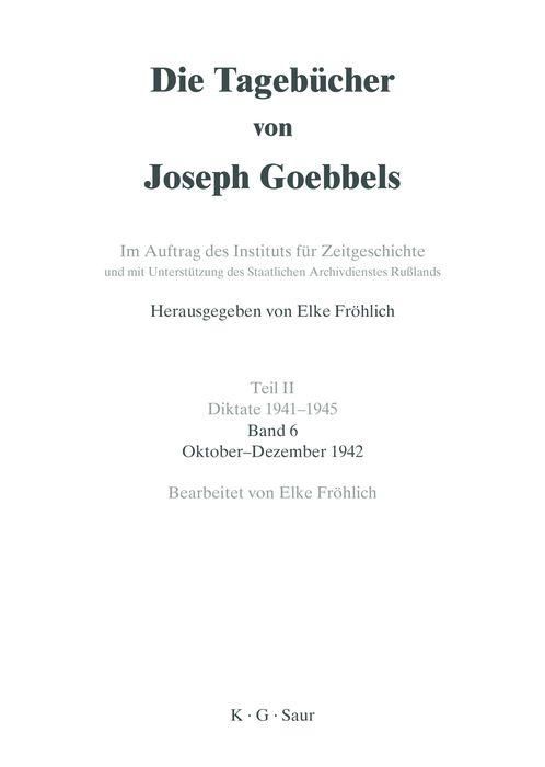 Produktbild: Oktober - Dezember 1942