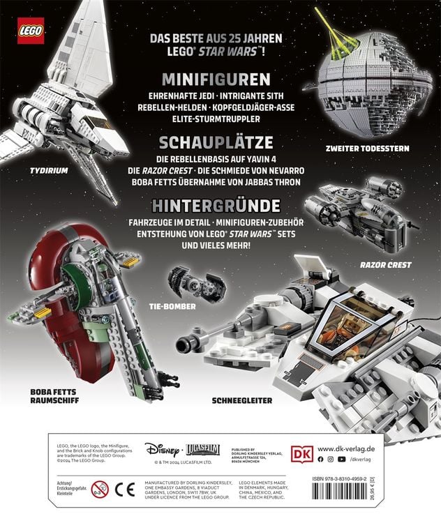 LEGO® Star Wars™ Lexikon der Figuren, Raumschiffe und Droiden