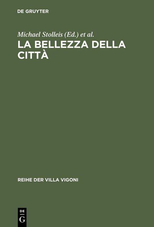 Produktbild: La bellezza della citt&agrave;