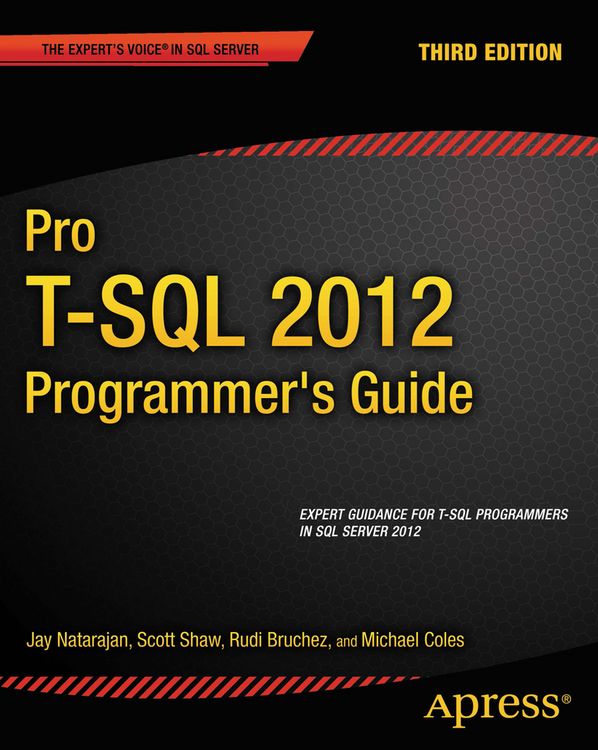 Produktbild: Pro T-SQL 2012 Programmer's Guide