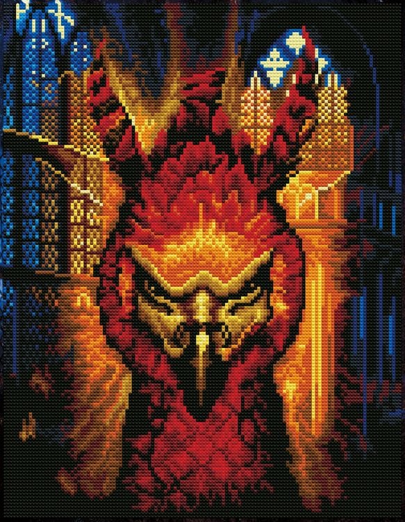 Produktbild: DIAMOND DOTZ - Diamond Painting Ph&ouml;nix Faweks