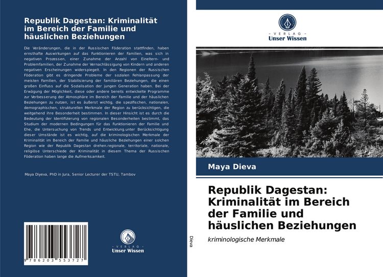 Produktbild: Republik Dagestan: Kriminalit&auml;t im Bereich der Familie und h&auml;uslichen Beziehungen