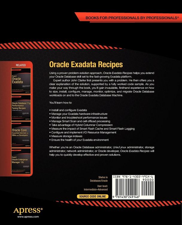 Produktbild: Oracle Exadata Recipes