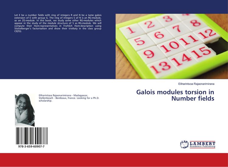 Produktbild: Galois modules torsion in Number fields