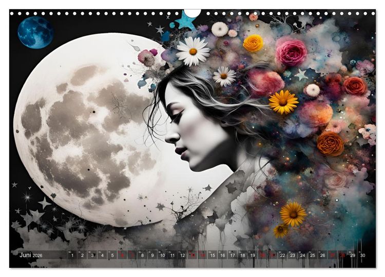 Produktbild: Geheimnisvolle Silhouetten (Wandkalender 2026 DIN A3 quer), CALVENDO Monatskalender