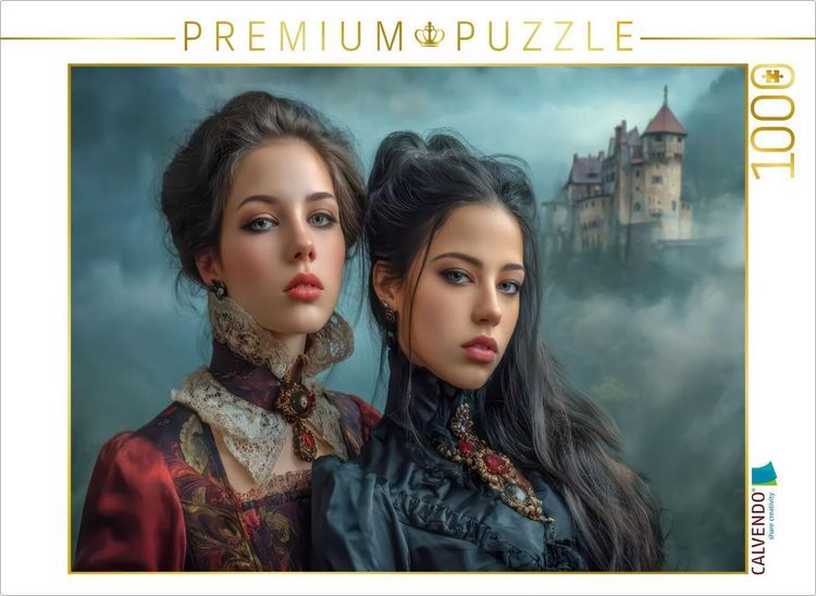 Produktbild: CALVENDO Puzzle Vampire | 1000 Teile Lege-Gr&ouml;&szlig;e 64x48cm Foto-Puzzle f&uuml;r gl&uuml;ckliche Stunden