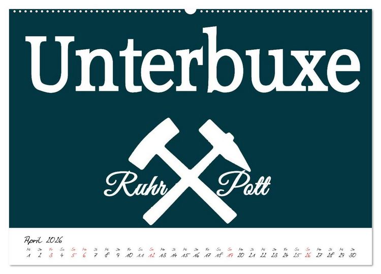 Produktbild: Ruhrpott Vokabeln (hochwertiger Premium Wandkalender 2026 DIN A2 quer), Kunstdruck in Hochglanz