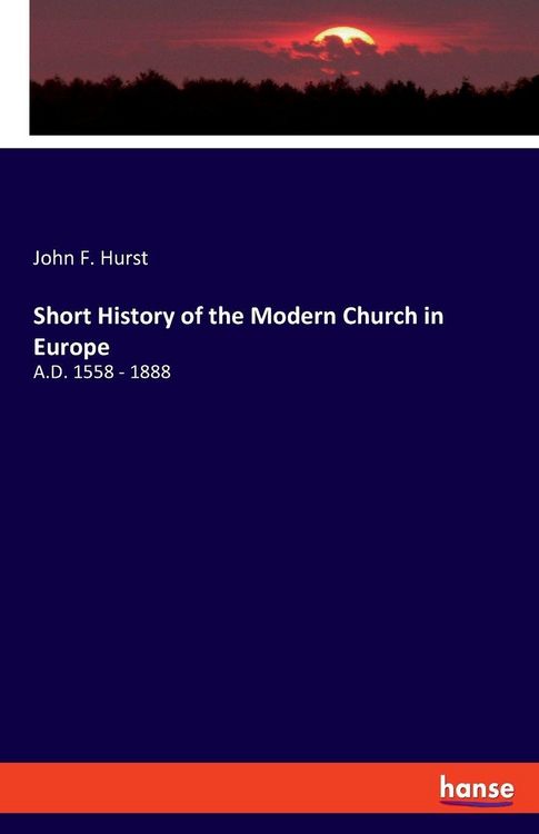 Produktbild: Short History of the Modern Church in Europe