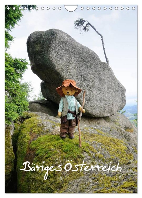 Produktbild: B&auml;riges &Ouml;sterreich (Wandkalender 2026 DIN A4 hoch), CALVENDO Monatskalender