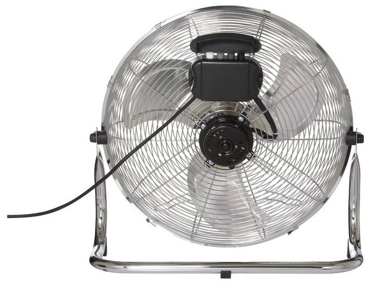 Produktbild: Sygonix Bodenventilator 70W (&Oslash; x H) 505mm x 480mm Chrom