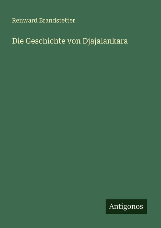 Produktbild: Die Geschichte von Djajalankara