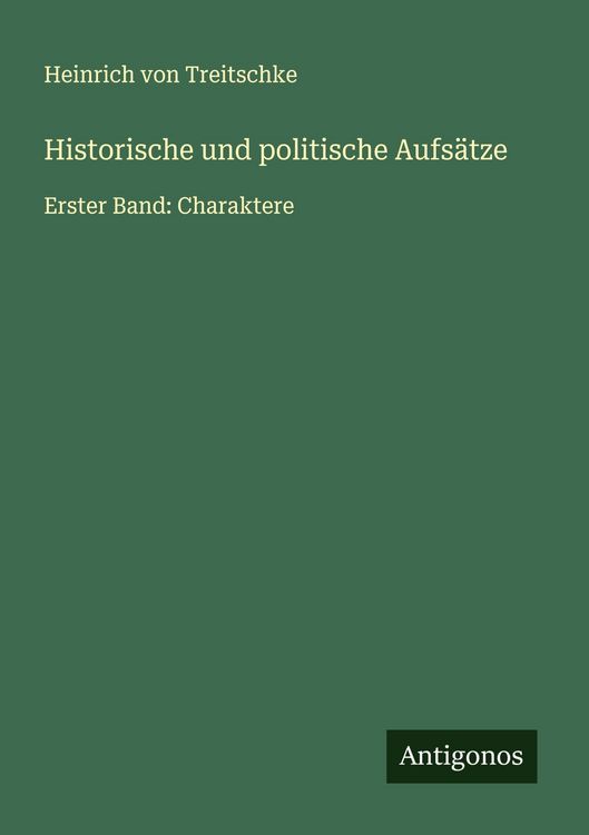 Produktbild: Historische und politische Aufs&auml;tze