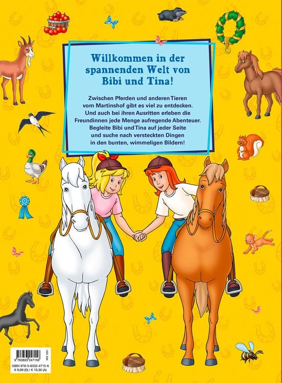 Produktbild: Bibi & Tina: Mein gro&szlig;es Suchbuch