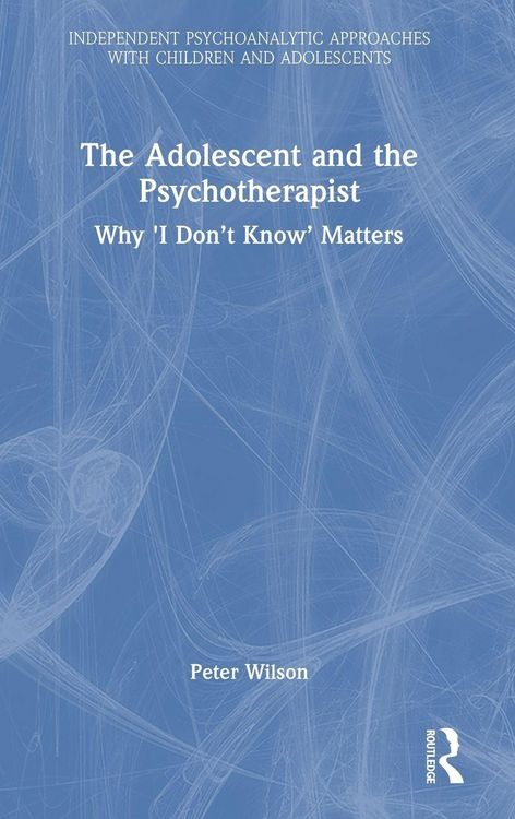Produktbild: The Adolescent and the Psychotherapist